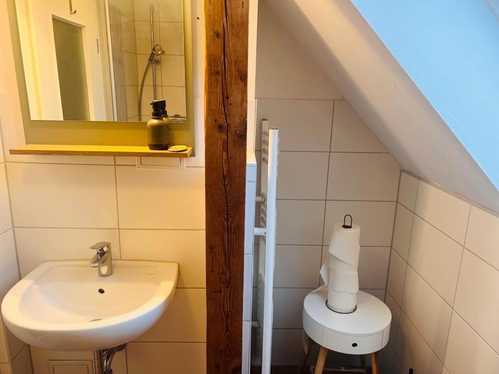Gemuetliche Wohnung Nahe Des Sees Teterow Dış mekan fotoğraf